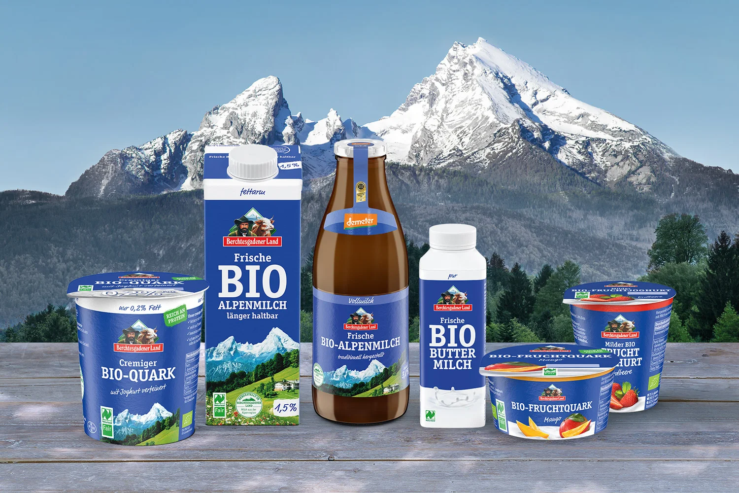Die Bio-Pioniere der Molkerei Berchtesgadener Land: Die Landwirtefamilie Ackermann 