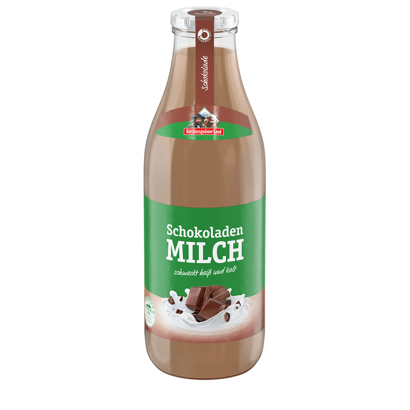 Schokoladen-Milch, 1020 g Mehrwegflasche Schokokolade
