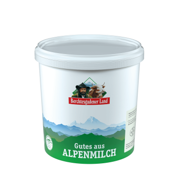 Frische Alpenmilch fettarm, 10 Liter Eimer 1,5 % Fett