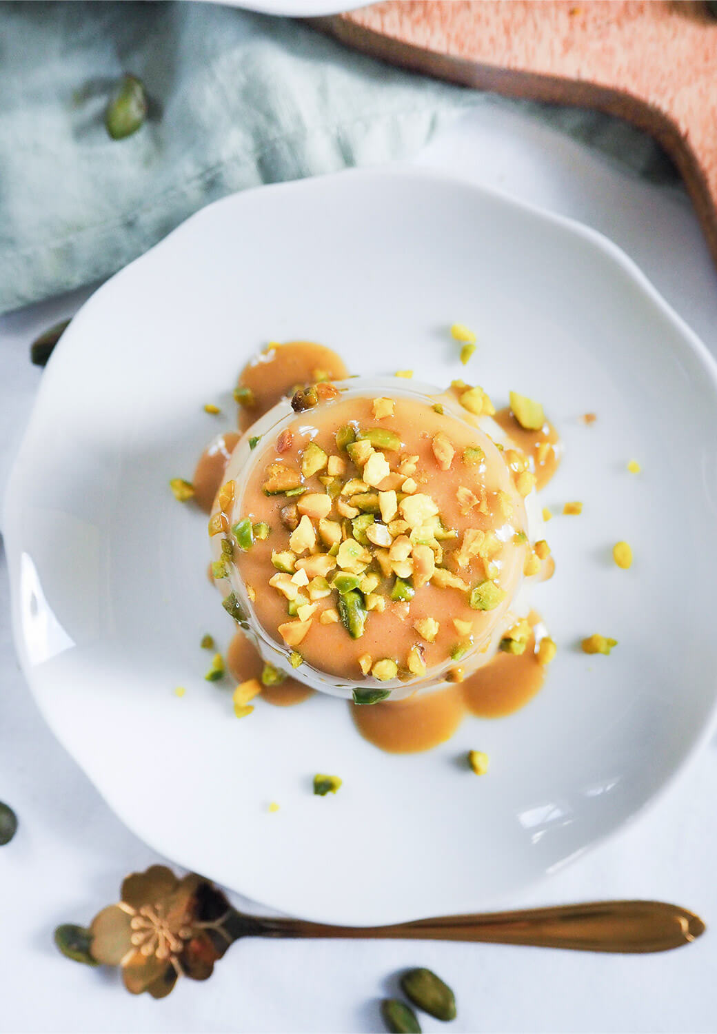 Pistazien-Creme-Dessert