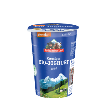 Cremiger Bio-Joghurt mild, 500 g Becher 3,5 % Fett