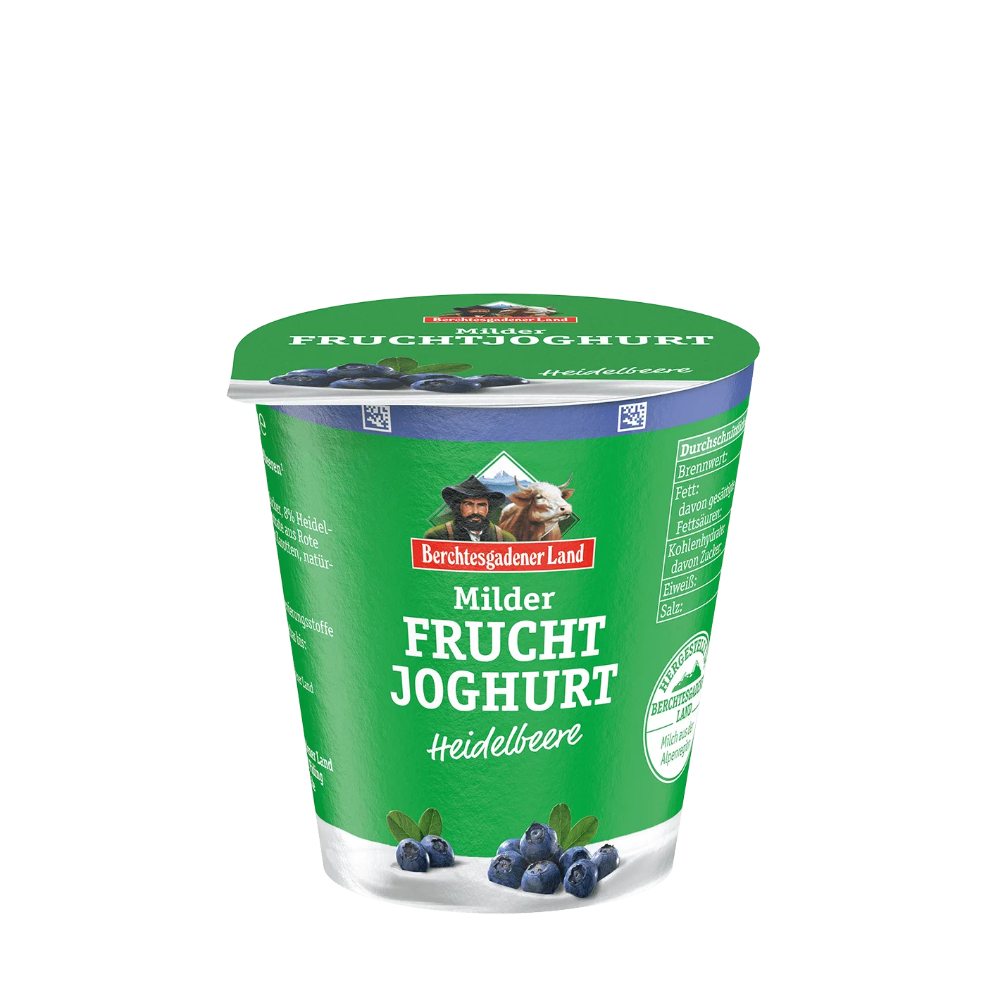 Milder Fruchtjoghurt, 150 g Becher Heidelbeere