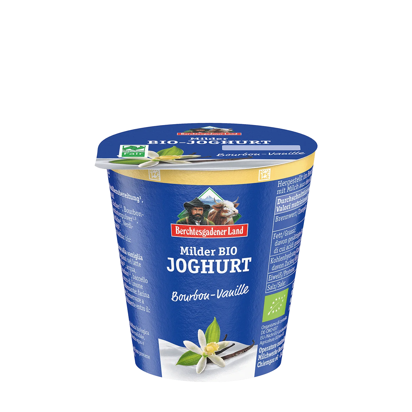 Bio-Fruchtjoghurt, 150 g Becher Vanille