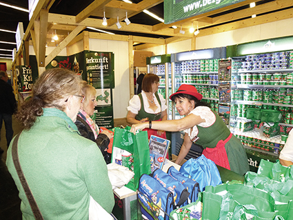 Molkerei Berchtesgadener Land auf der Consumenta Molkerei Berchtesgadener Land auf der Consumenta