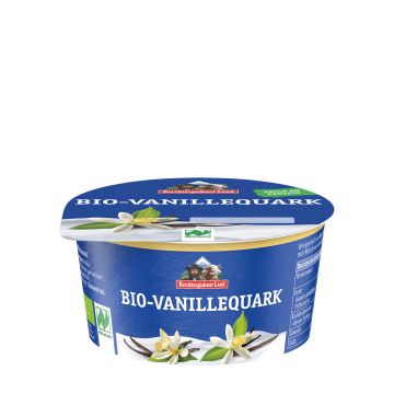 Bio-Fruchtquark, 150 g Becher Vanille