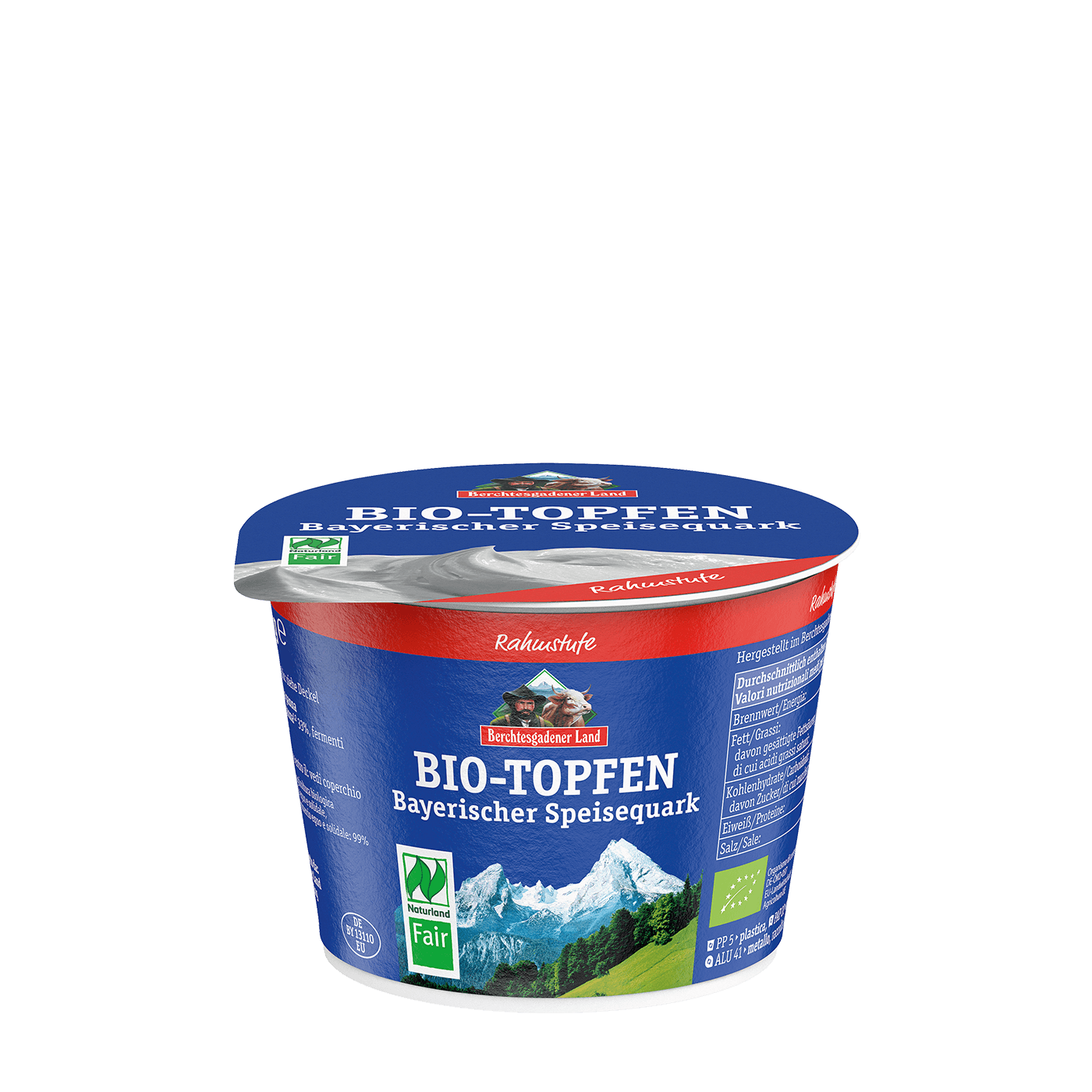 Bio-Topfen Rahmstufe, 250 g Becher 14,4 % Fett