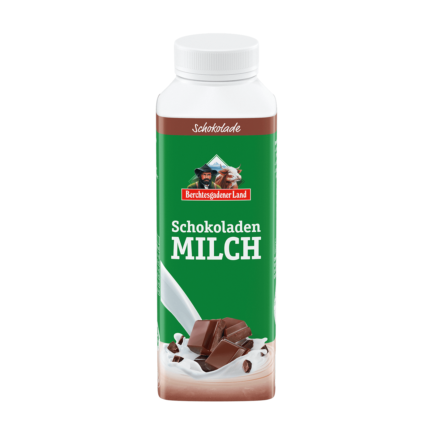 Schokoladen-Milch, 380 ml Bottiglia di cartone Cioccolato