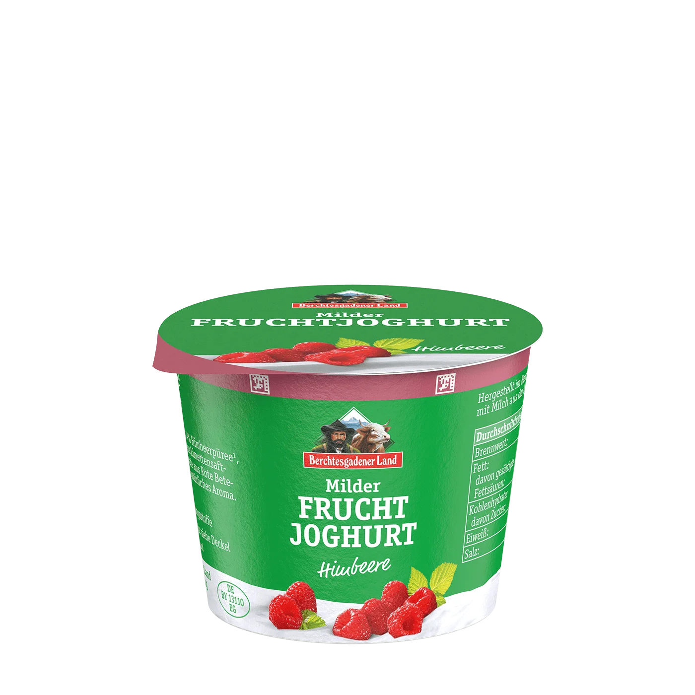 Milder Fruchtjoghurt, 100 g Becher Himbeere