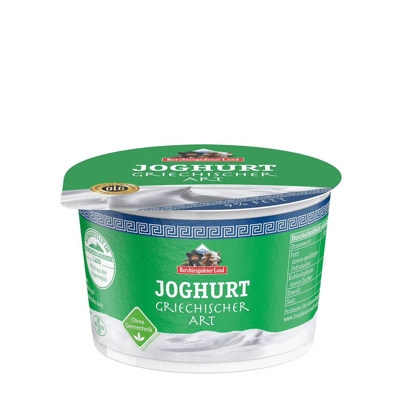 Greek-style yoghurt, 200 g pot 9 % fat