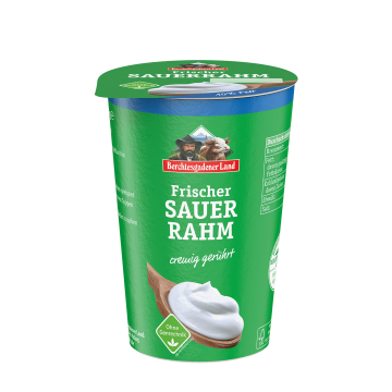 Frischer Sauerrahm, 200 g Becher