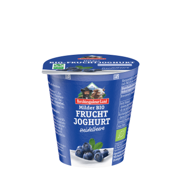 Bio-Fruchtjoghurt, 150 g Becher Heidelbeere