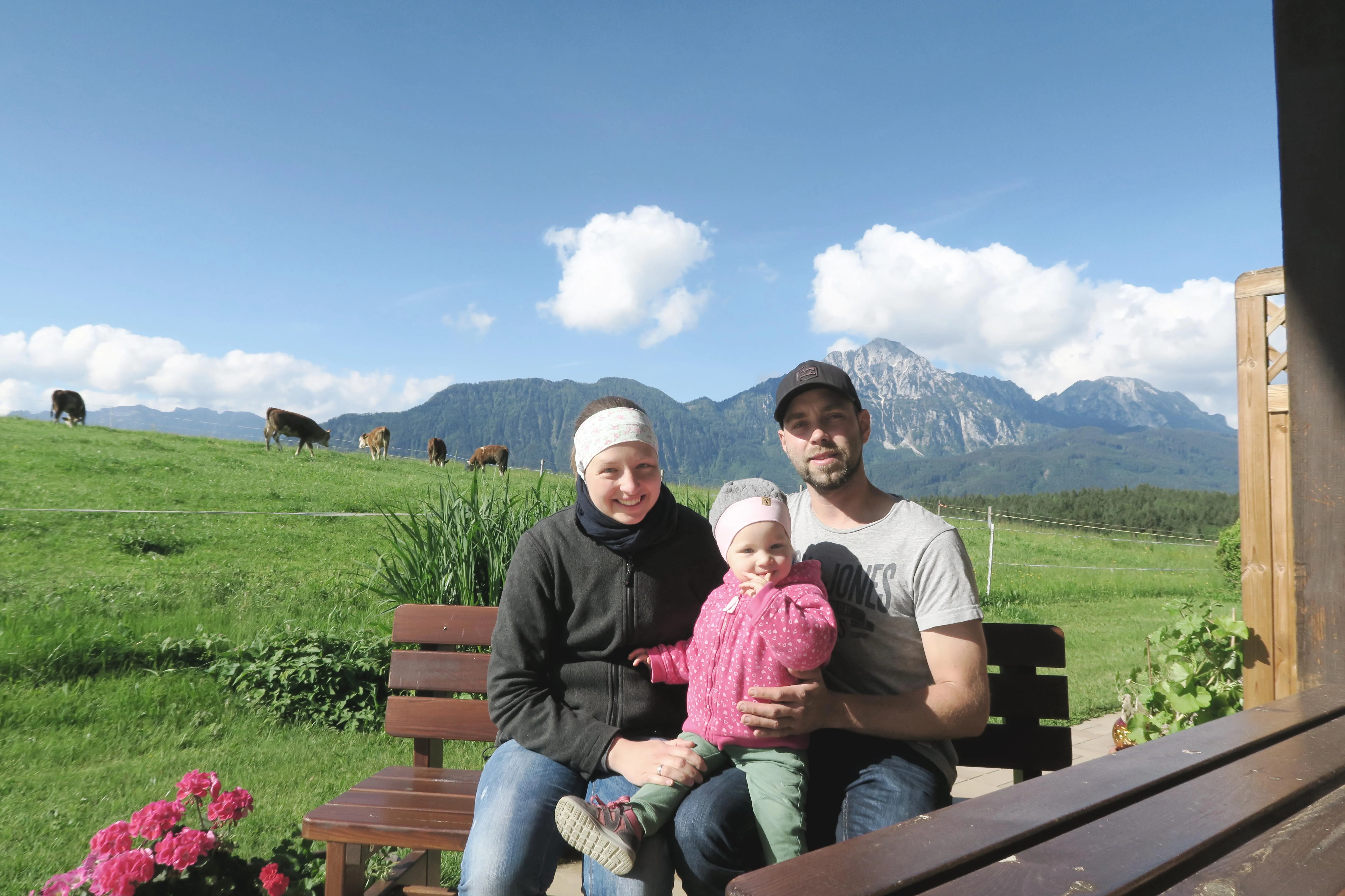 Erste Urlauber auf den Bauernhöfen der Molkerei Berchtesgadener Land