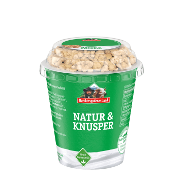 Natur & Knusper, Joghurt mild, 150 g Becher 3,5 % Fett