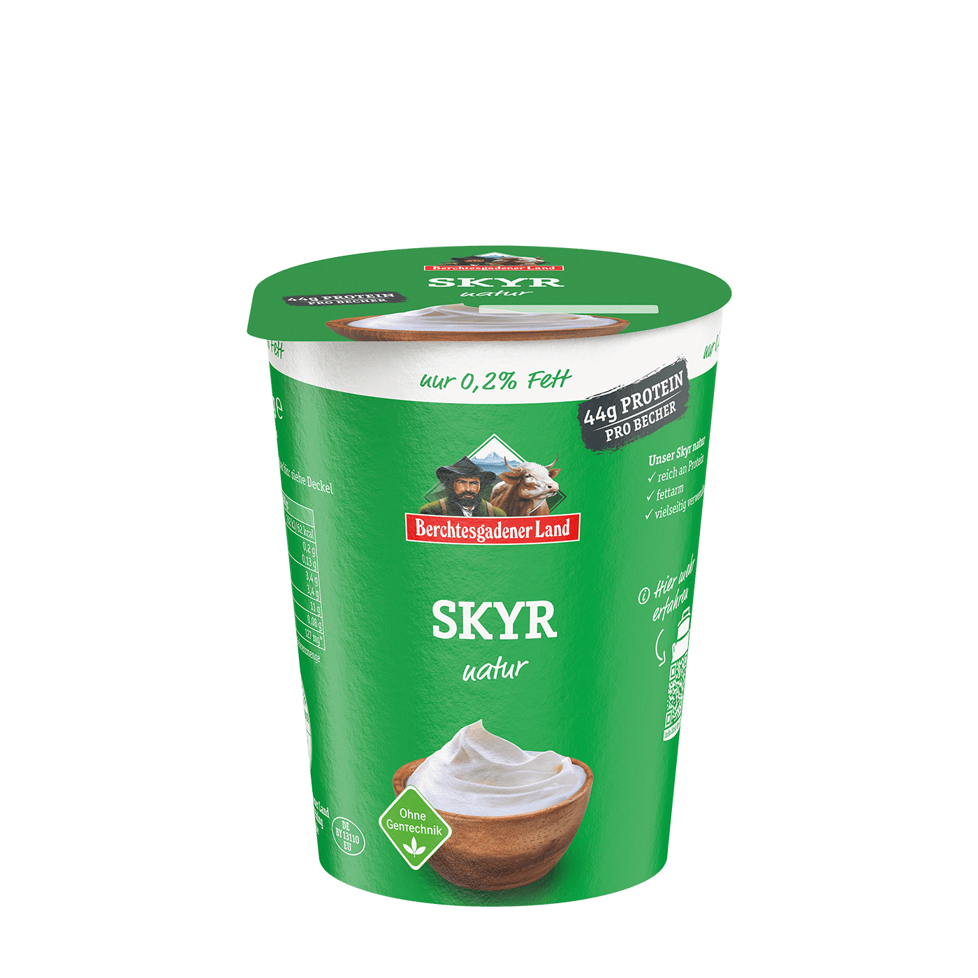 Skyr natur, 400 g Becher 0,2 % Fett