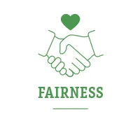 Icon zum Wert Fairness