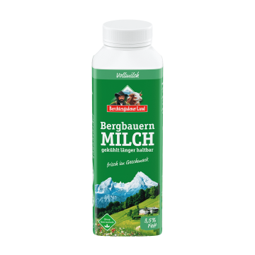 Frische Bergbauern-Milch, länger haltbar, 400 ml Tetra Top 3,5 % Fett