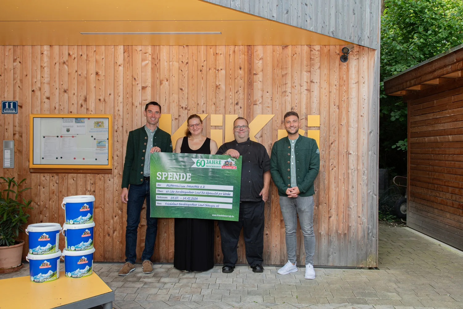 Jubiläum Thema bei Generalversammlung – Spende an Mütterzentrum übergeben