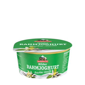 Milder Rahmjoghurt, 150 g Becher Bourbon-Vanille
