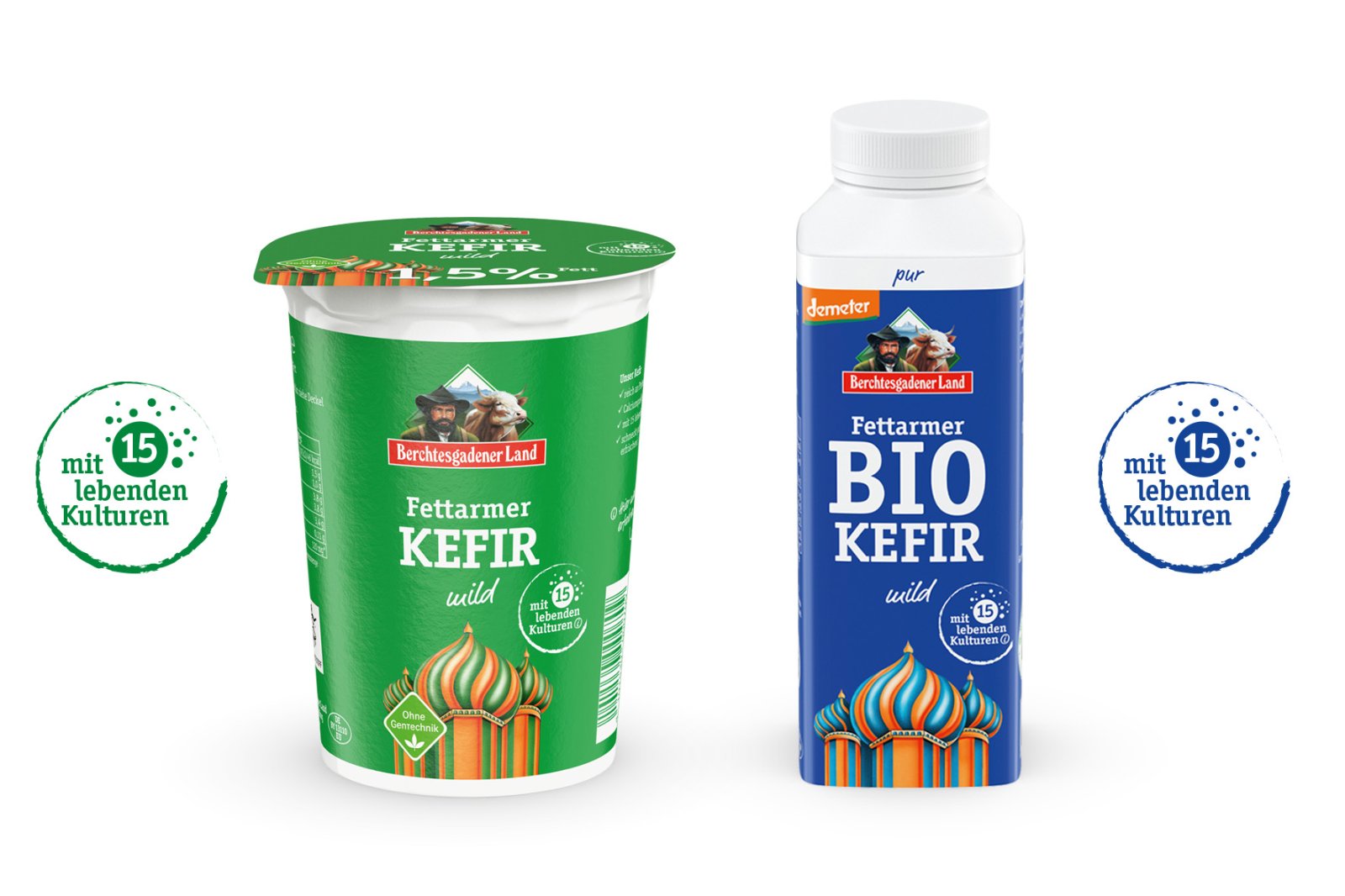 Kefir mit mehr Kulturvielfalt Kefir mit mehr Kulturvielfalt