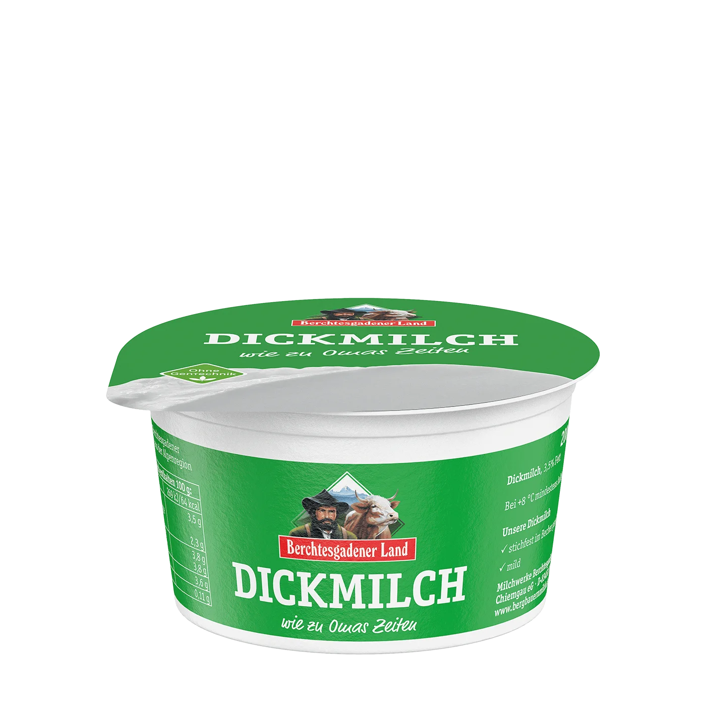 Dickmilch, 200 g Becher 3,5 % Fett