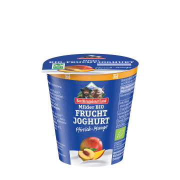 Bio-Fruchtjoghurt, 150 g Becher Pfirsich-Mango