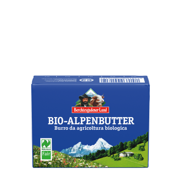 Bio-Alpenbutter, 250 g Butterpäckchen