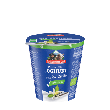 Bio-Fruchtjoghurt, laktosefrei, 150 g Becher Vanille