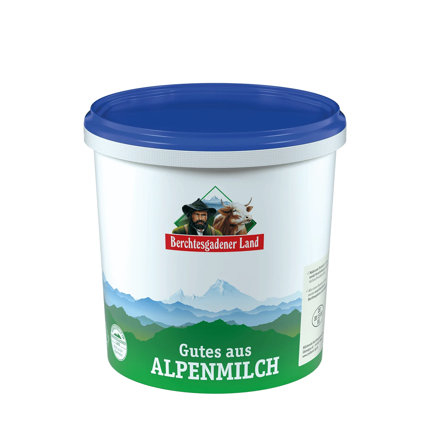 Frische Alpenmilch, 10 Liter Eimer 3,5 % Fett