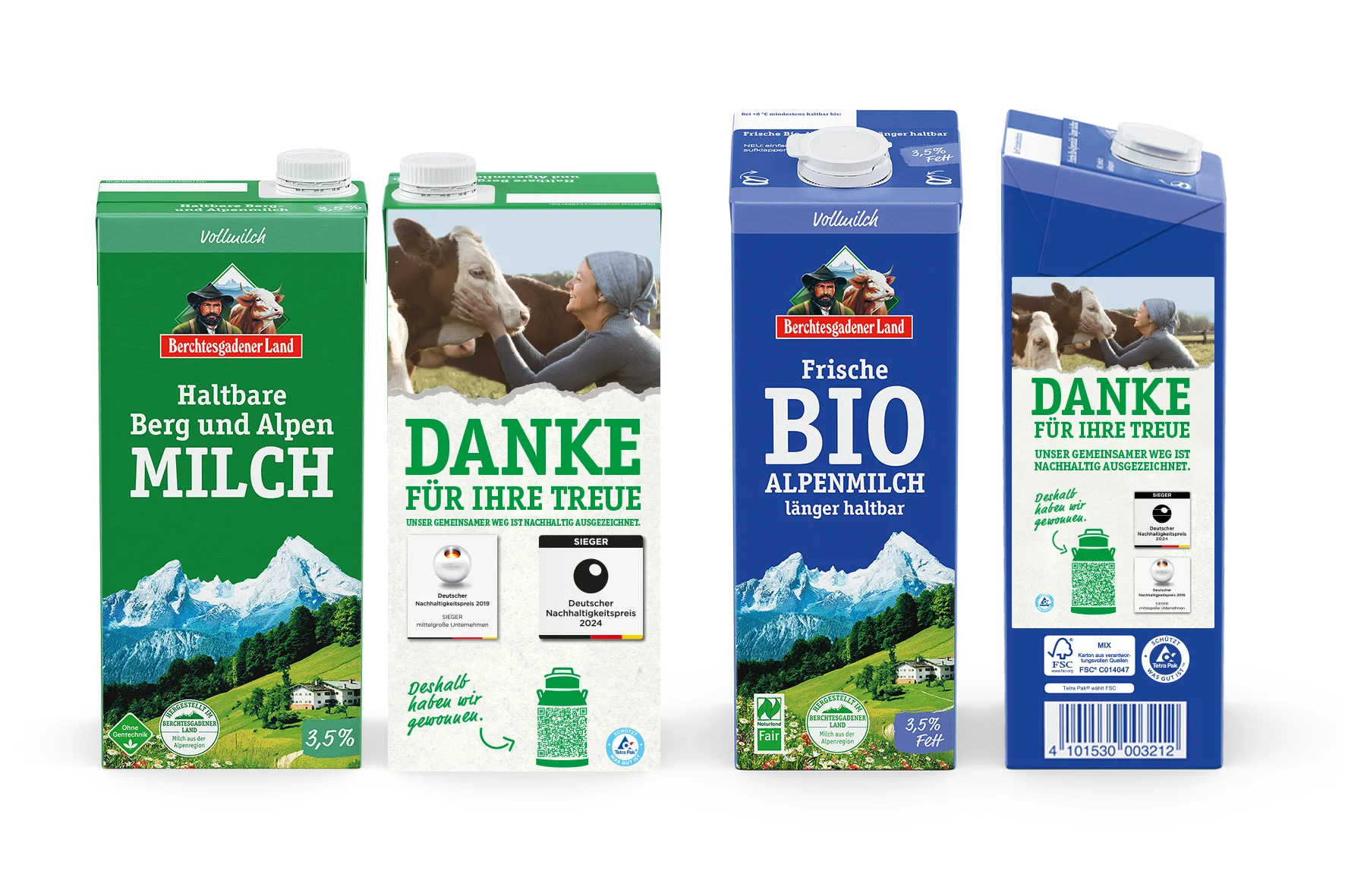 Molkerei Berchtesgadener Land bedankt sich bei Partnern
