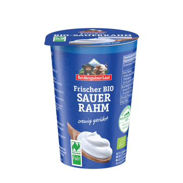 Frischer Bio-Sauerrahm, 200 g Becher
