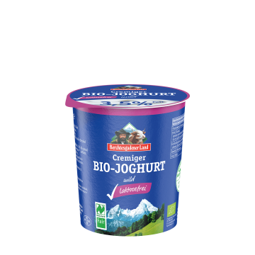Bio Naturjoghurt laktosefrei, 400 g Becher 3,5 % Fett