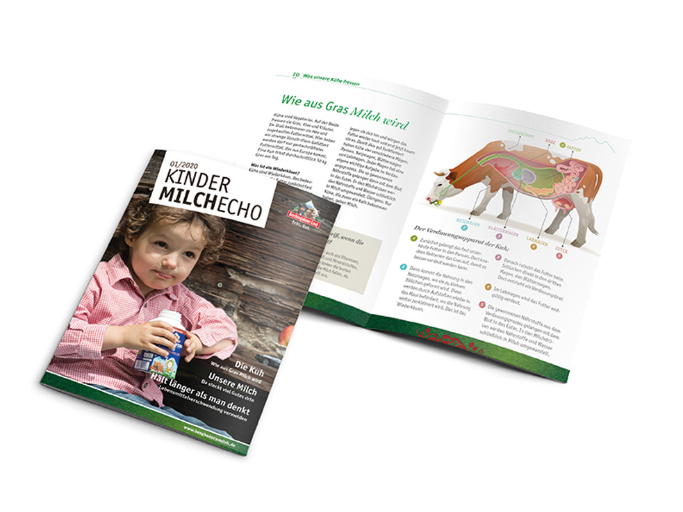 Mit Spaß zu neuem Wissen: Hier geht’s um die Milch Hier geht’s um die Milch