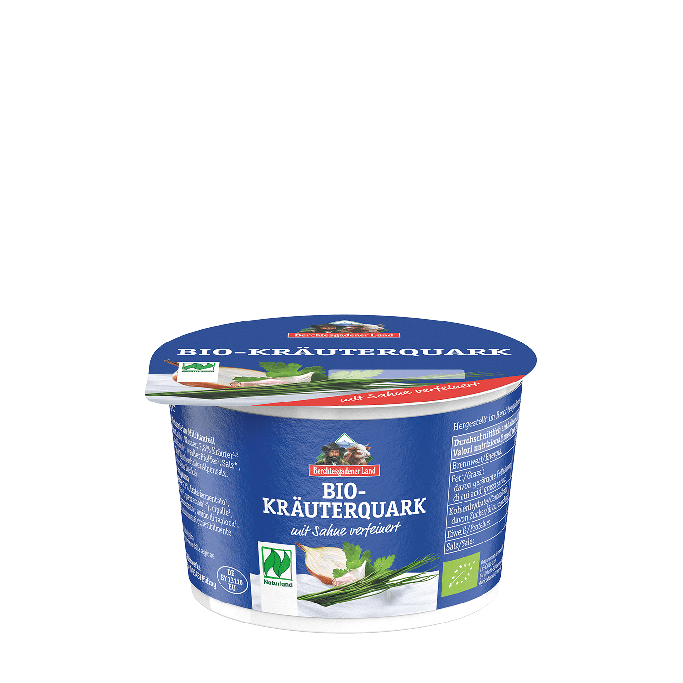 Bio-Kräuterquark, 200 g Vasetto 40 % di grassi sulla sostanza secca