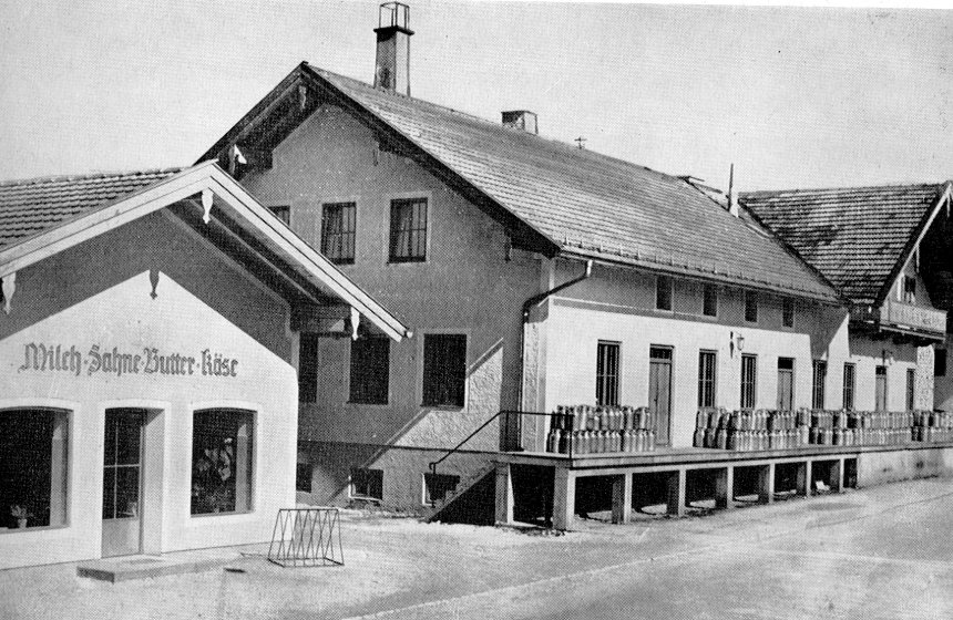 Molkereigebäude_Milchladen 1956