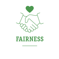 Icon zum Wert Fairness