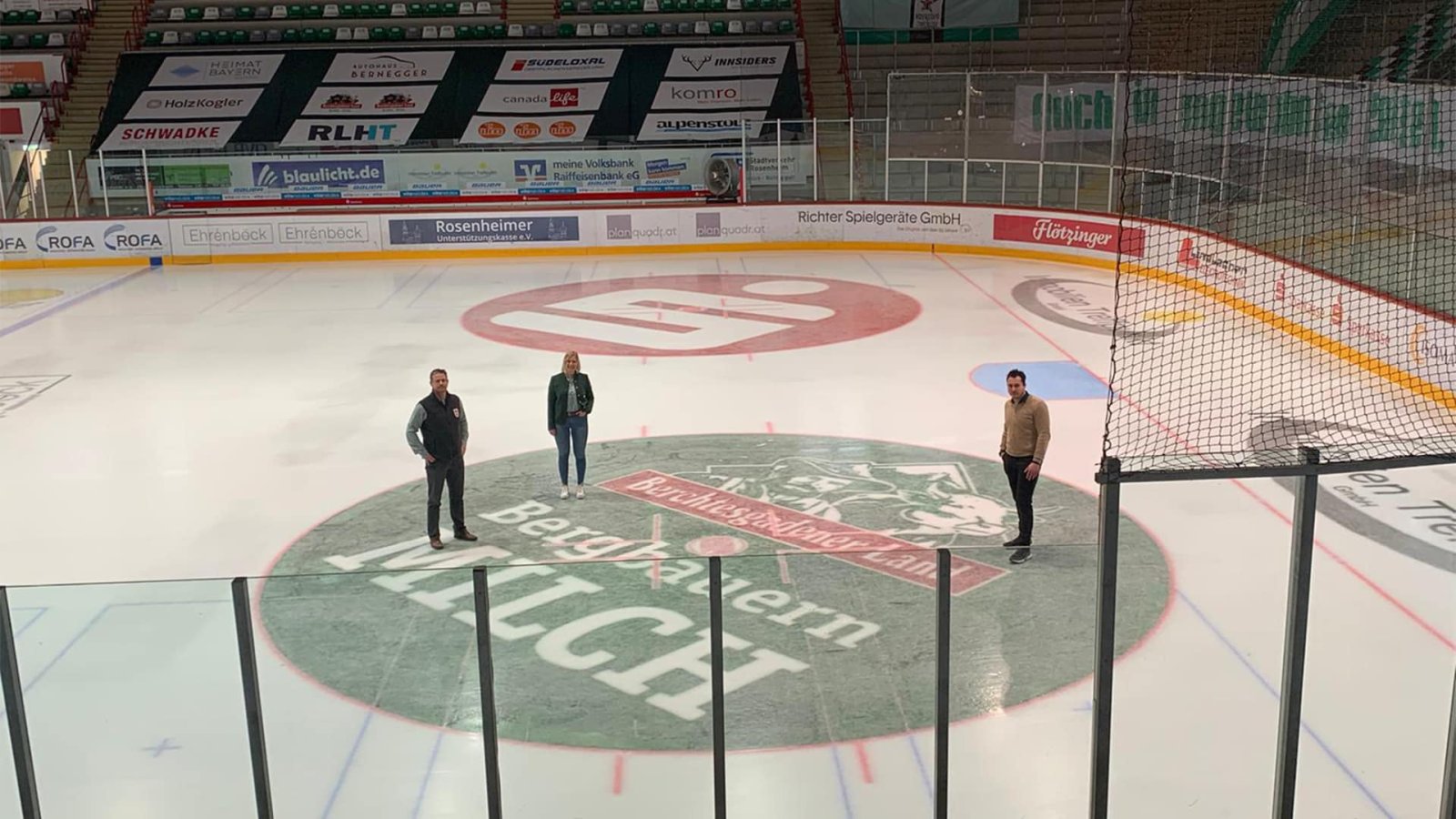 Molkerei Berchtesgadener Land verlängert Partnerschafft mit den Starbulls Rosenheim Weiter Partner <br>der Starbulls