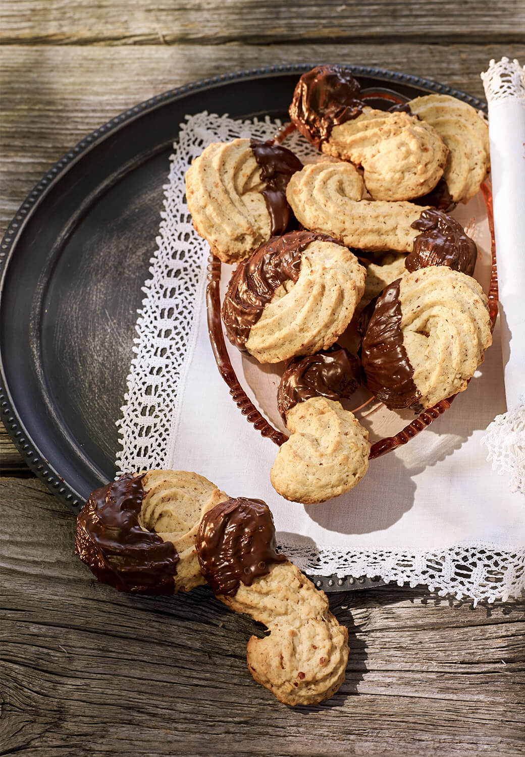 Joghurtspritzgebäck