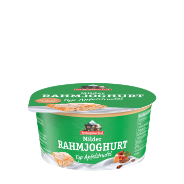 Milder Rahmjoghurt, 150 g Becher Typ Apfelstrudel
