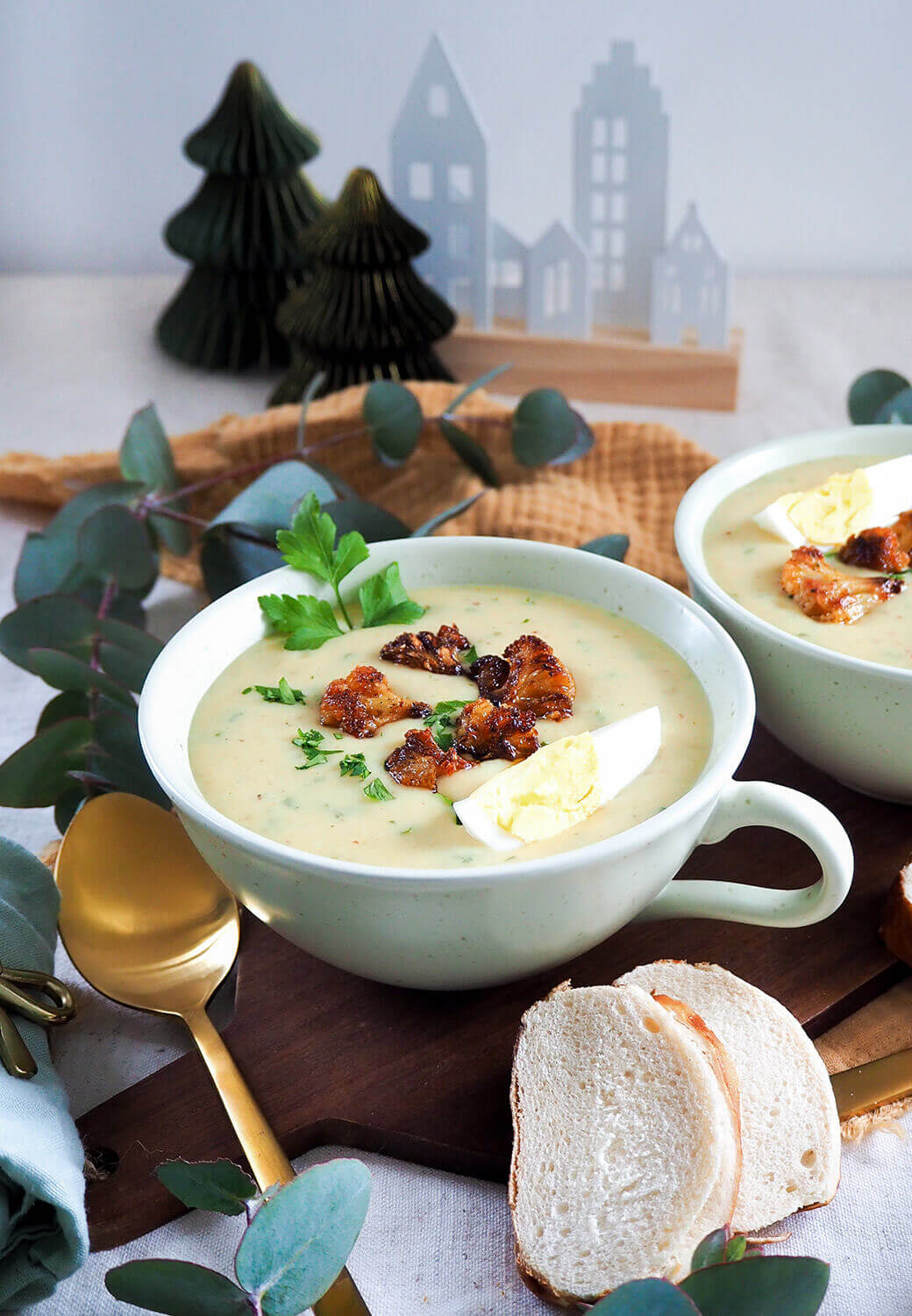 Cremige Senf-Kartoffelsuppe