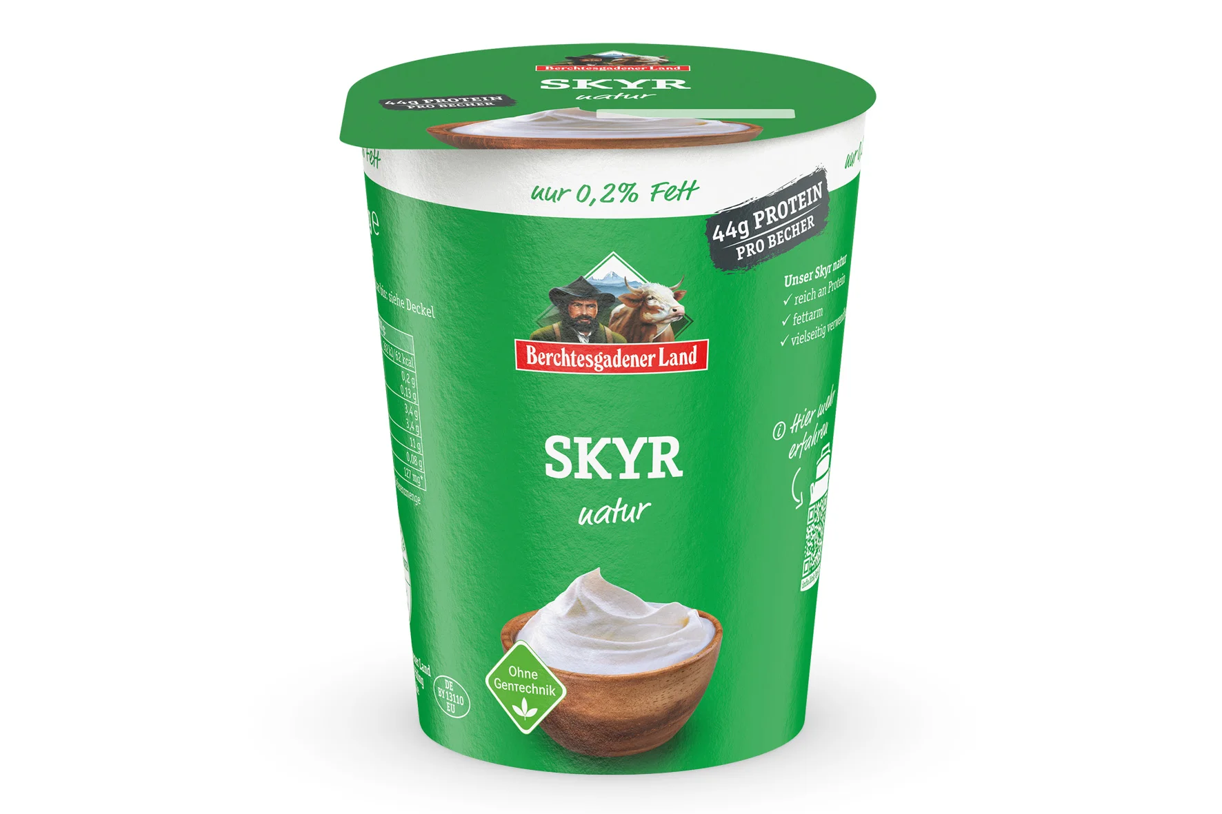 Molkerei Berchtesgadener Land bringt Skyr ins grüne Sortiment   