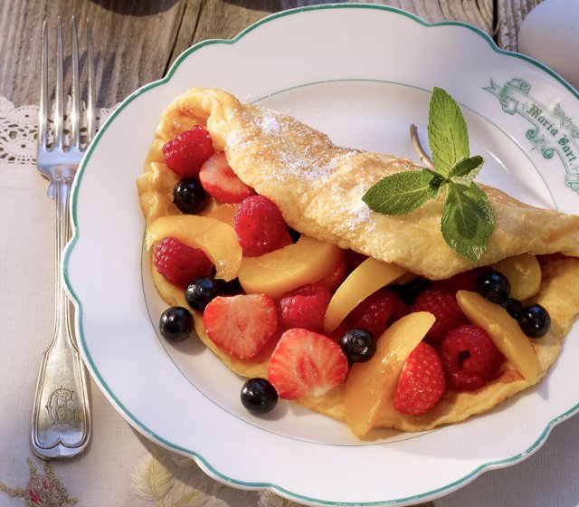 milchomelett-obst-fuellung