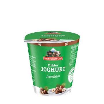Milder Fruchtjoghurt, 150 g Becher Haselnuss