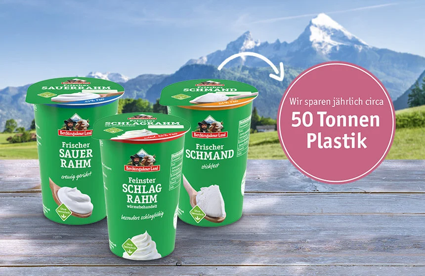 Berchtesgadener Land spart weitere 50 Tonnen Plastik ein