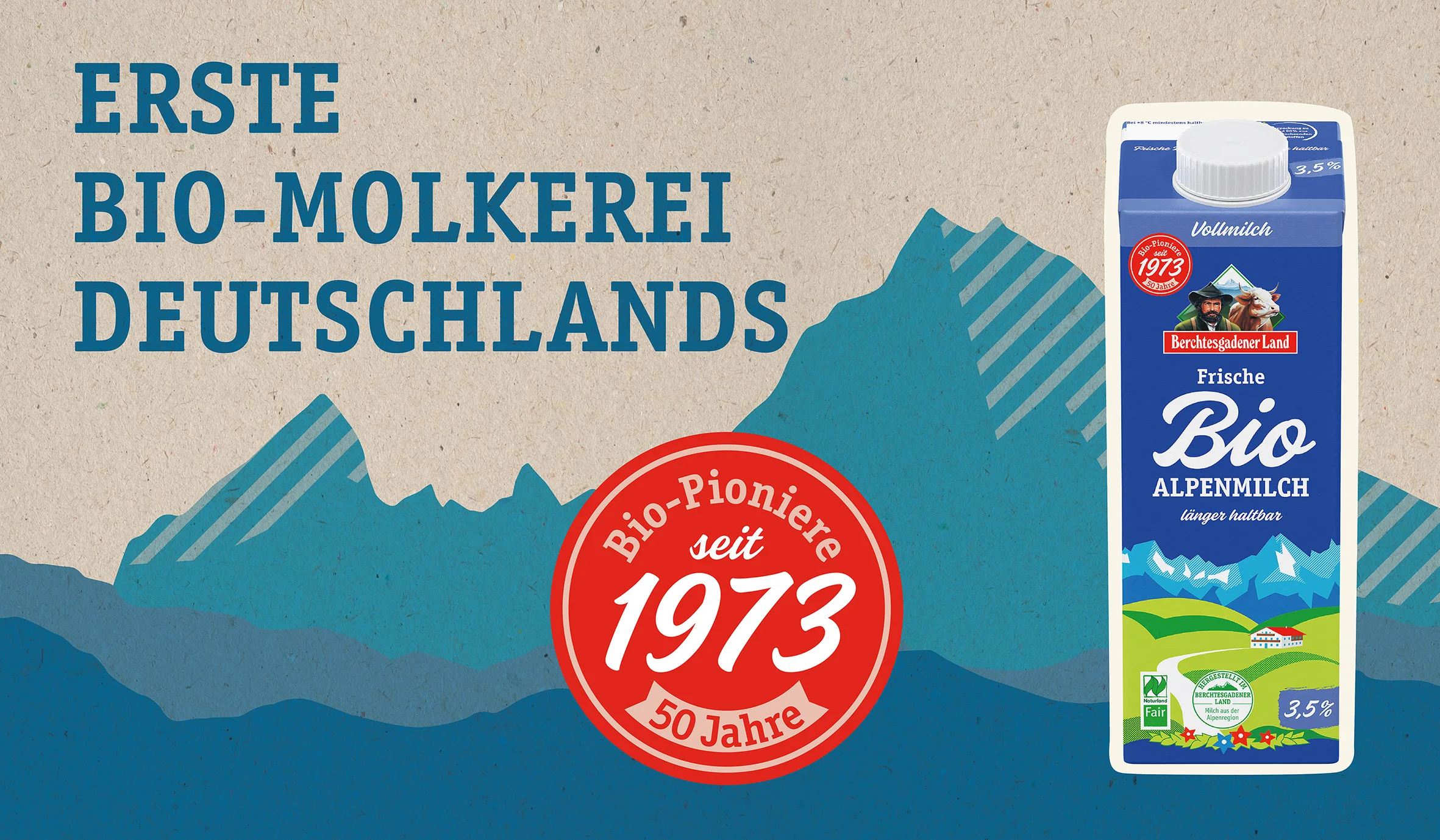 Molkerei Berchtesgadener Land - der Bio-Pionier - feiert 50. Jubiläum