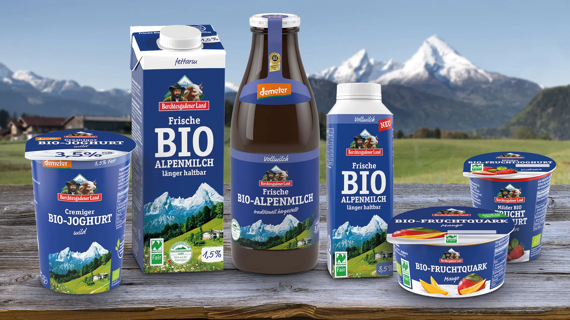 Der bayerische Bio-Pionier - die Molkerei Berchtesgadener Land - präsentiert sich auf der ersten Biofach digital