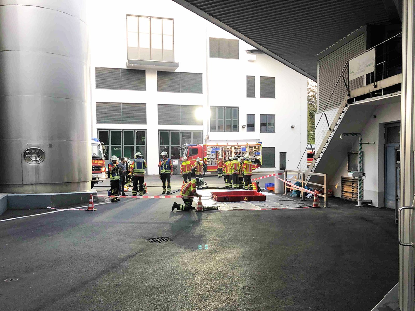 Pidinger und Reichenhaller Wehr üben den Ernstfall <span>Pidinger und Reichenhaller Wehr üben den Ernstfall</span><span> </span>