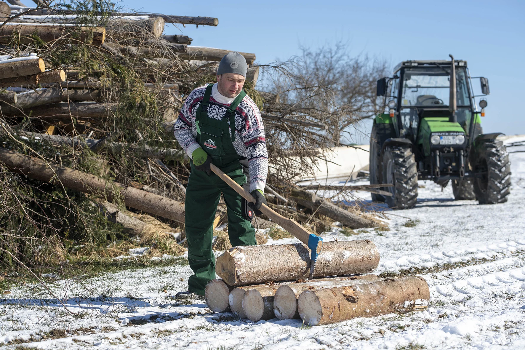 Über 90 Prozent der Milchbauern der Molkerei Berchtesgadener Land bewirtschaften auch Wald 