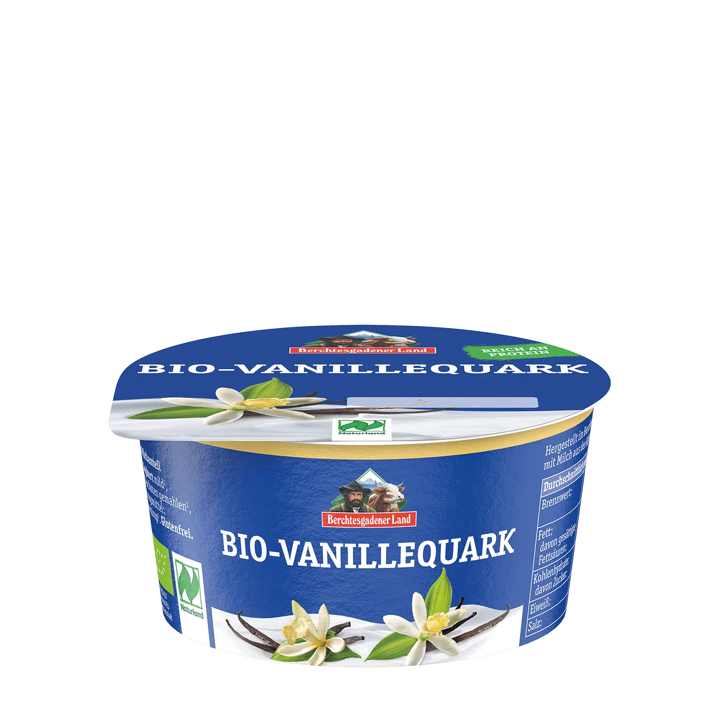 Bio-Fruchtquark, 150 g Becher Vanille