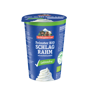 Feinster Bio-Schlagrahm, laktosefrei, 200 g Becher