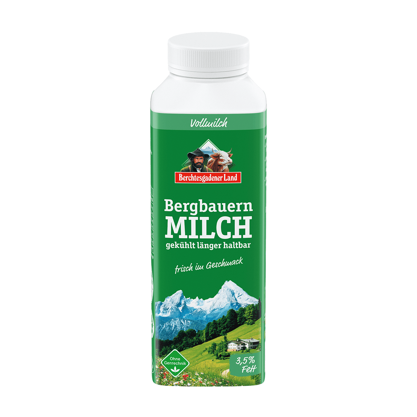 Frische Bergbauern-Milch, länger haltbar, 400 ml Tetra Top 3,5 % Fett